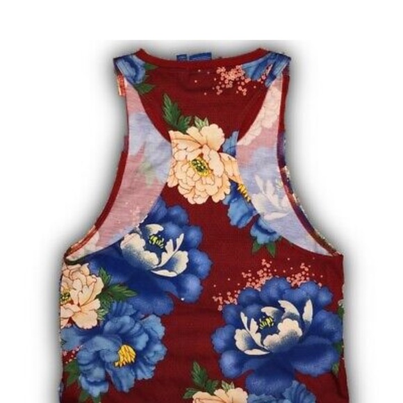 💥Rare💥Farm Rio x Adidas Originals Chita Firebird Floral leggings & tank set - Picture 5 of 9